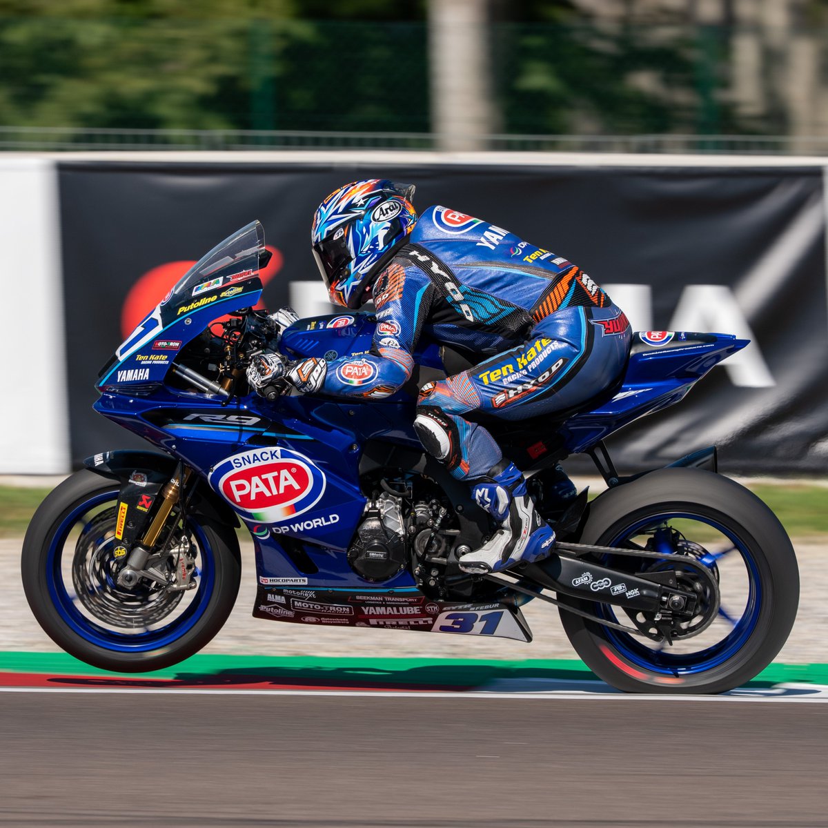TenKateRacing's tweet photo. 🇮🇹 #ItalianWorldSBK | EICMA Italian Round | Cremona Circuit | Results Sunday

Race 2
P11 – Can Öncü | +15,377
P23 – Yuki Okamoto | +36,735

#WorldSSP https://t.co/kd1jNNUxoP