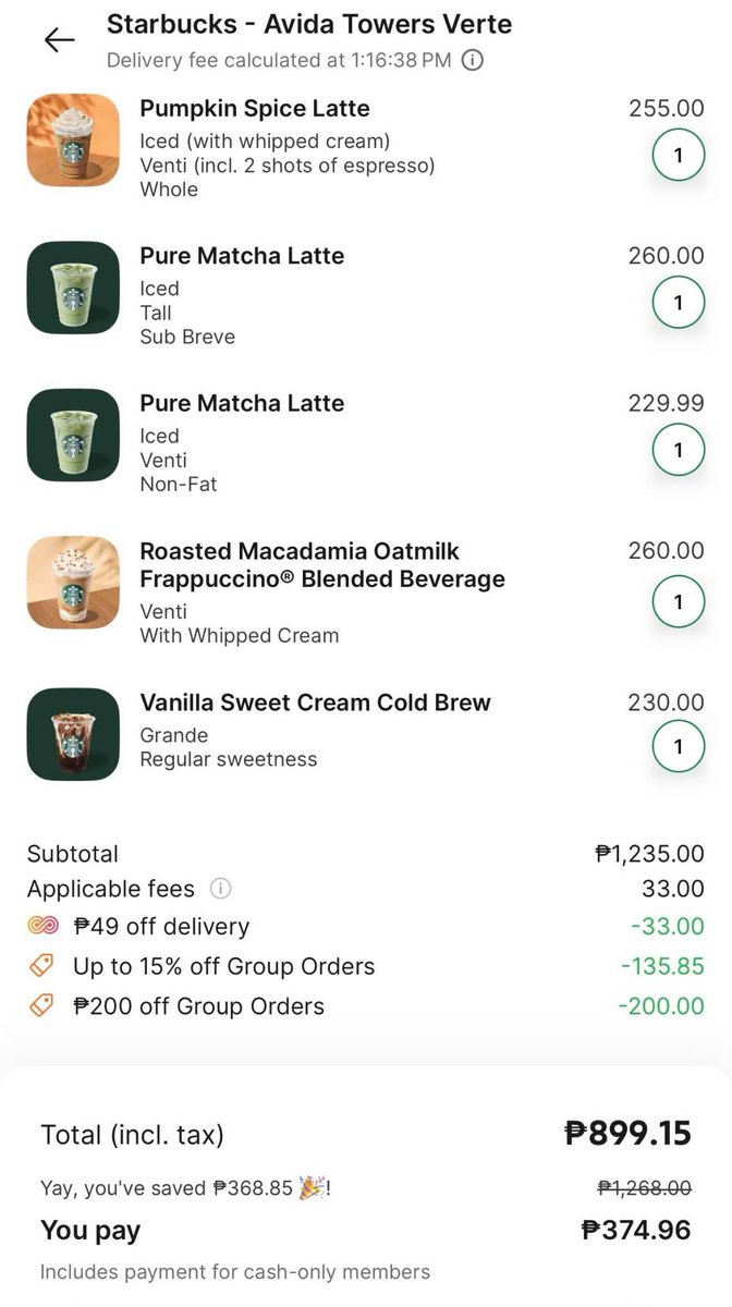 Deeyanuniverse's tweet photo. For awareness lang sa mga mahilig mag-order as a group 😅 May ₱200 off using NEWTOGO if first-time host. ₱1k minimum spend https://t.co/HM9W9CMEcQ