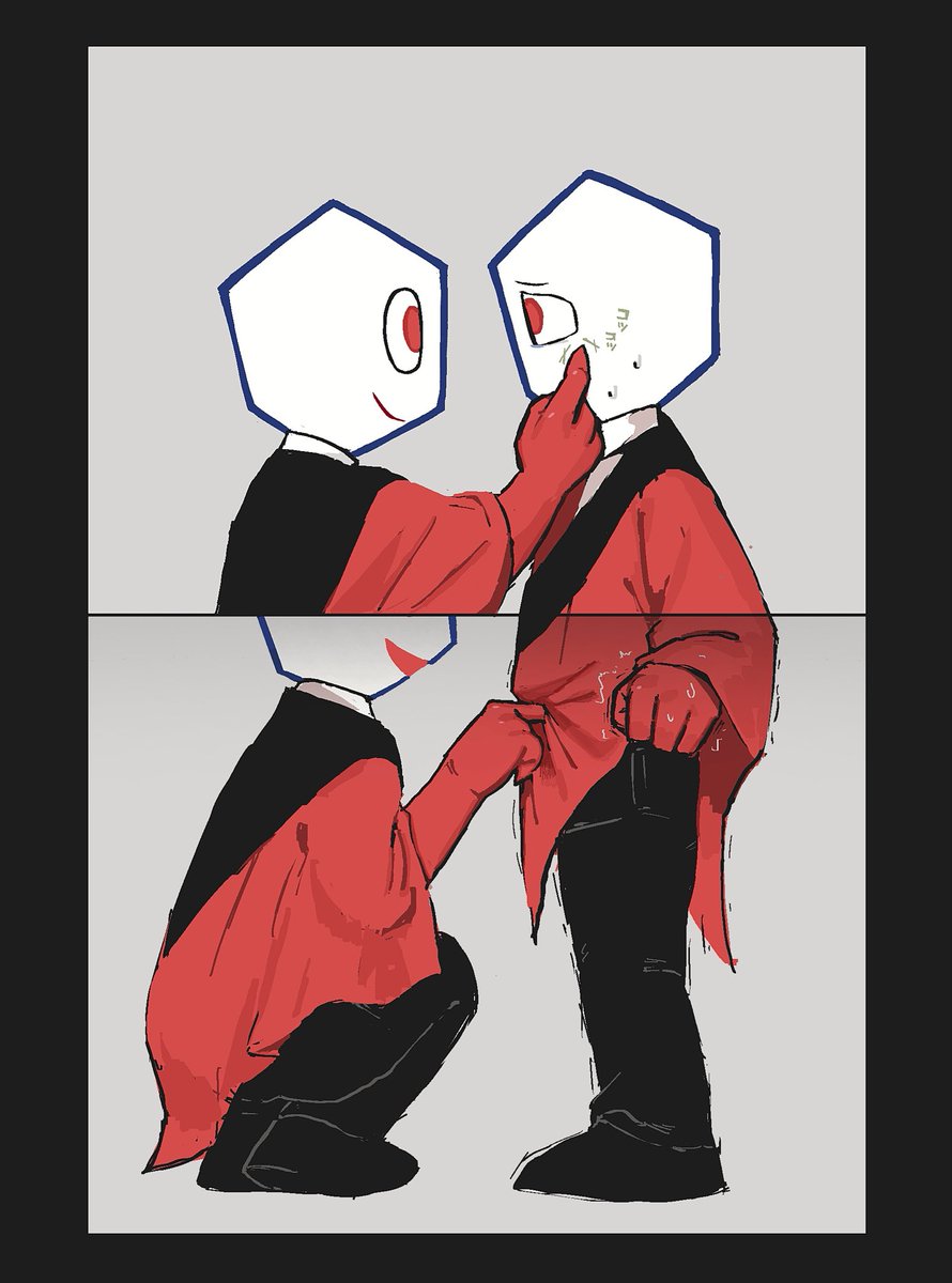 nm4upn's tweet photo. 🟥🎲×🟥🎲　⚠️痛そう https://t.co/LrSqiY22FN