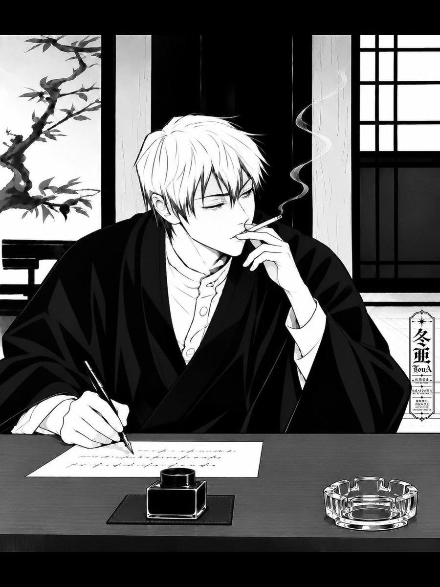 towawa_01's tweet photo. 1000フォローありがとうございます

ちょっとこだわってみました
煙管・紅茶・煙草どれがイメージですか☺️
理由もあれば嬉しいです。
自分は煙管派です。独りゆっくり香りを楽しむんじゃないかな☺️綺麗好きで机周り綺麗に整理して作業しそうと思って小綺麗に並べています。選別癖は彼の美意識の一部。 https://t.co/hXEZEOP12f