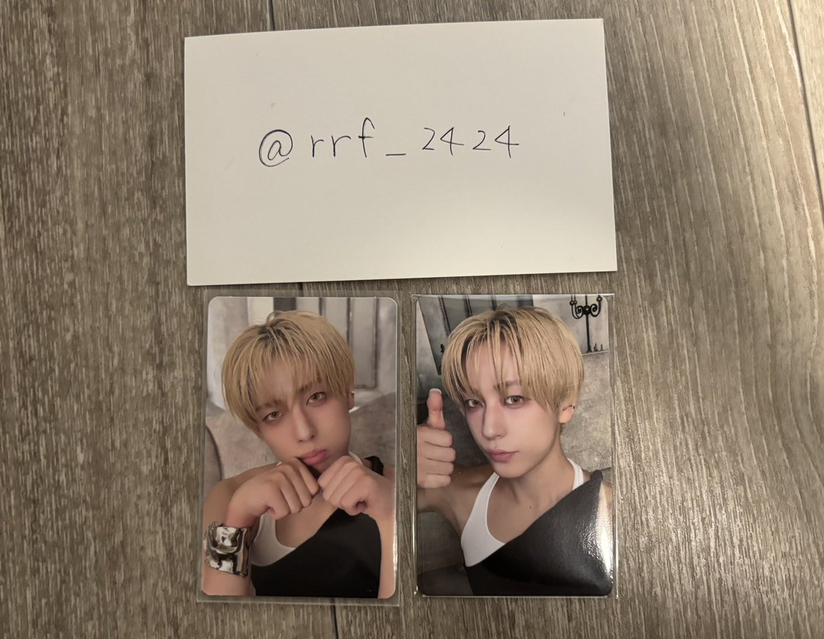 rrf_2424's tweet photo. @takimochi_ はじめまして🔅
当方画像のもの所持しております。FUMAと交換可能なものありますでしょうか。
ご検討よろしくお願いいたします🙇🏻‍♀️ https://t.co/fv9zaRSCrh