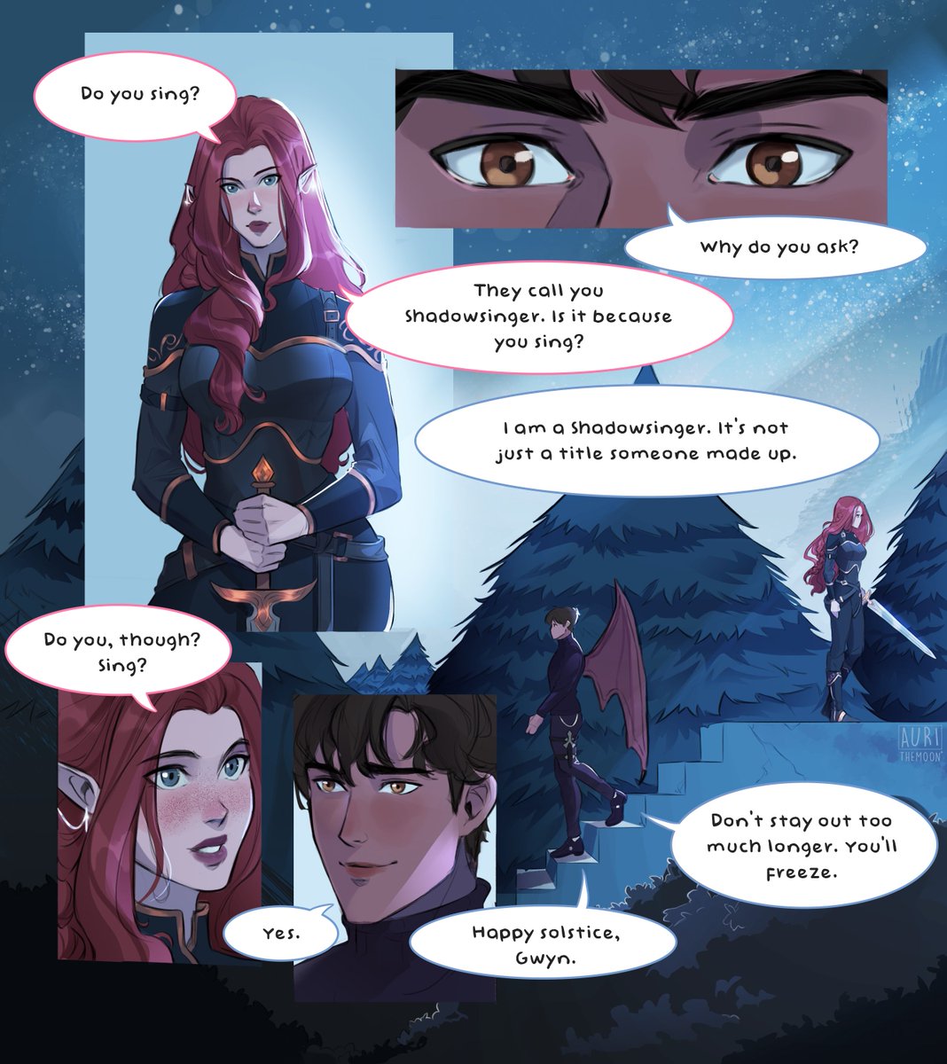 dailygwynriel's tweet photo. “Do you sing?” https://t.co/lncawr822V