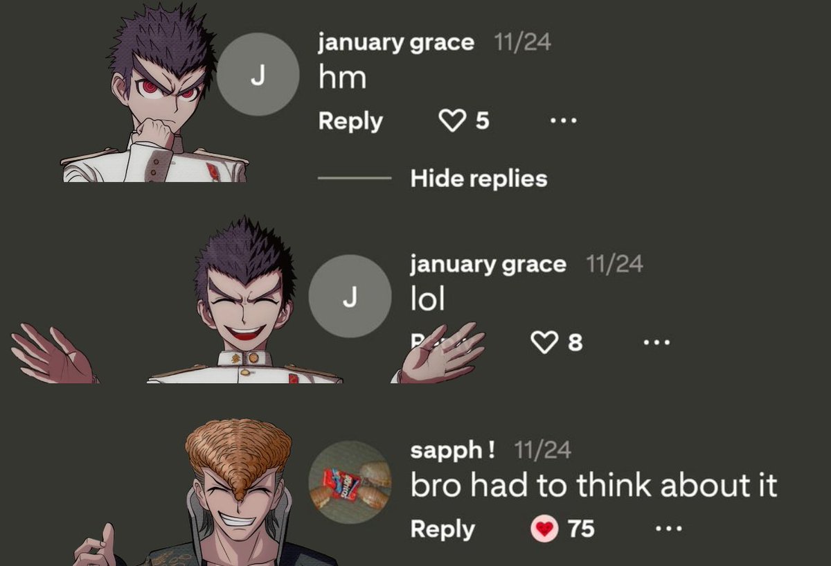 MinervaMoment's tweet photo. #danganronpa https://t.co/ZMbsPNbKRS
