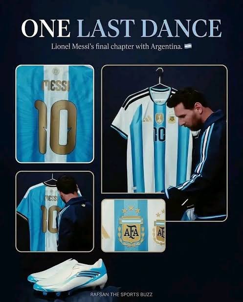 nadjib__fcb's tweet photo. 🚨🚨🚨

الأرجنتين تعلن عن اجازة رسمية للشعب يوم 6 اكتوبر بسبب حفل وداع الاسطورة ميسي. 

الجميع سيبقى في البيت يشاهد اخر مباراة للاسطورة مع المنتخب https://t.co/heQzoOuRmW