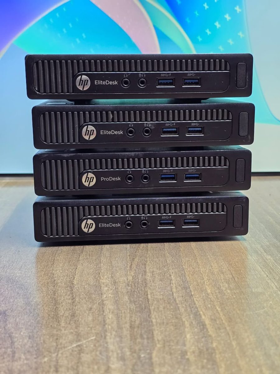 Teccosscomputer's tweet photo. New stock💥💥💥
Budget Mini PC🔥🔥
Perfect for POS &amp; Accounts monitoring 
Hp prodesk/elitedesk 
Intel Core i3
4th Generation 
4GB RAM 
128GB SSD
Lan Port
Dp &amp; VGA

@19,000
Many pieces available https://t.co/bj9wuLGcsM