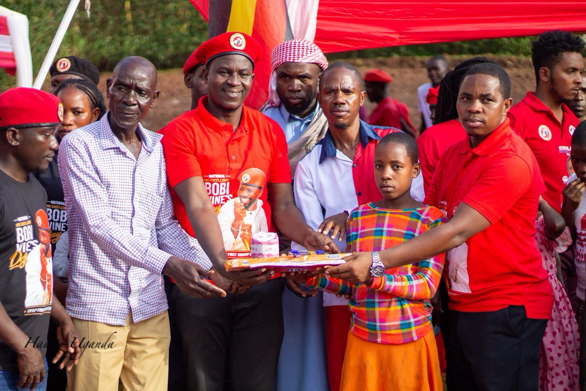 BuwemboHabib's tweet photo. REST IN POWER, COMRADE NABUKENYA RITAH

Today in Kiboga District, we held a Memorial Charity Activity in memory of Comrade Nabukenya Ritah, who passed away on 24 February 2020 after being knocked by a Police Patrol vehicle.
We shared scholastic materials, shoes, and clothes... https://t.co/48YCzer15Y
