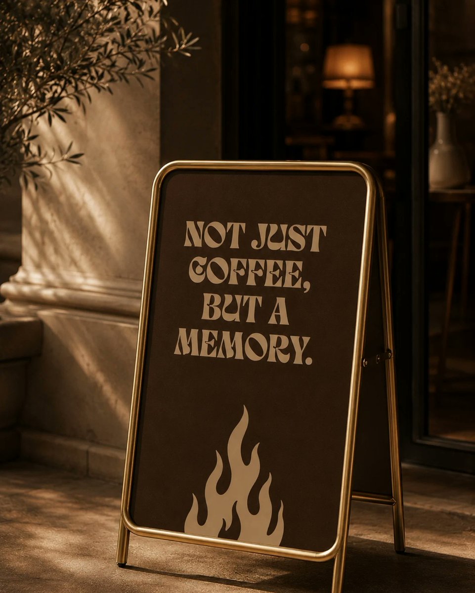 GermaineSyj6's tweet photo. POV: your brand finally feels like a world instead of “just content. ”

I thought: what if VirtueelVlammen weren’t a creative studio, but a trendy coffee shop? Not a standard café, but a place you feel the moment you walk in. Dark espresso tones, https://t.co/Y9d3yT7pGl