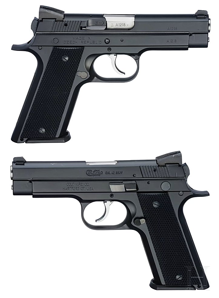 AutoMagArchive's tweet photo. Colt Z-40 .40 S&amp;W: Introduced 1998, Collaboration between CZ and Colt. https://t.co/Eh8ISSfMtd