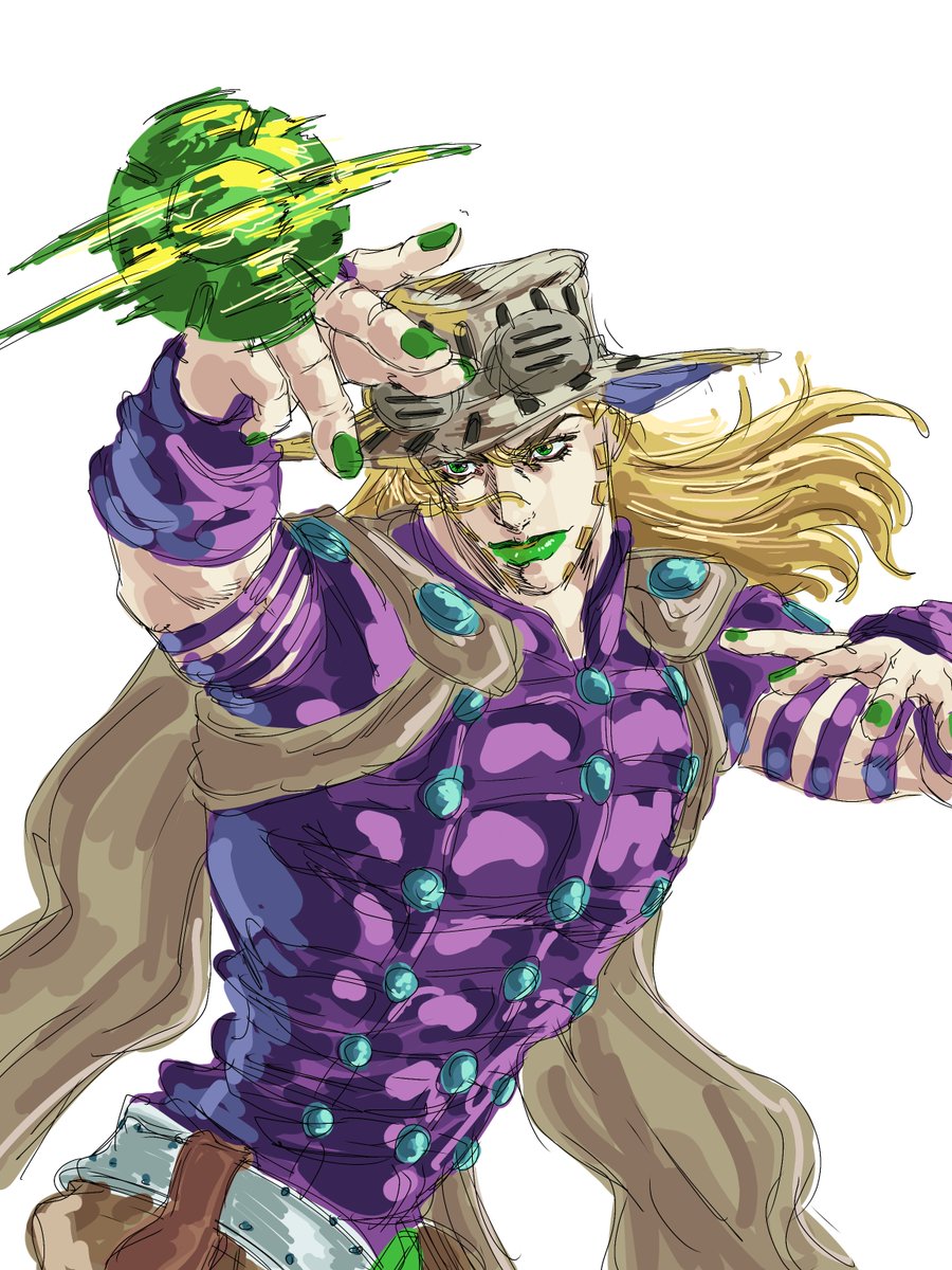 eVd58U60k3Kq9Z7's tweet photo. ジャイロ・ツェペリ - 黄金の回転 -
 #jjba #SBR https://t.co/ORNXSwLsxP