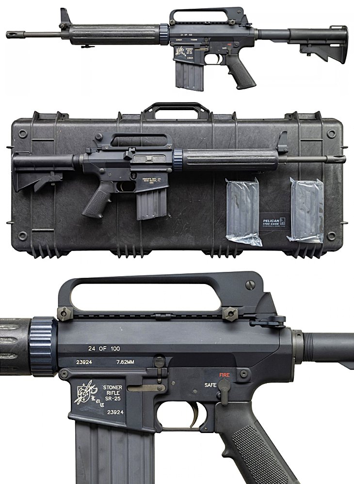 AutoMagArchive's tweet photo. 1990s Knights Manufacturing SR-25K 7.62 NATO https://t.co/HfOLQd2hSV