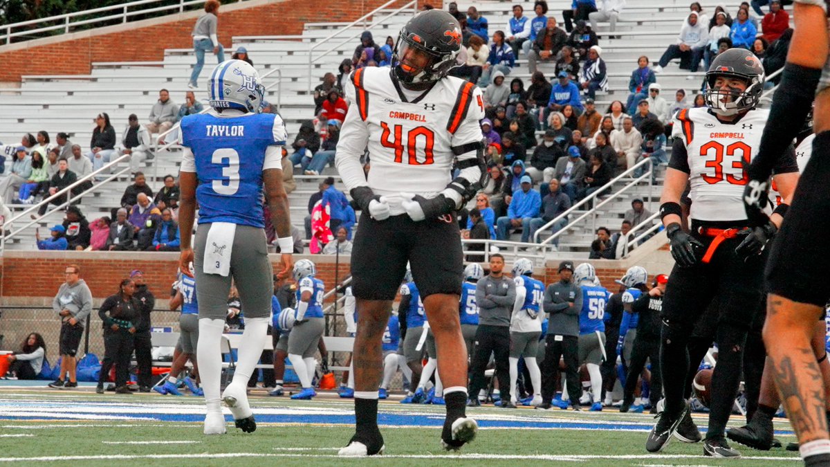 GoCamelsFB's tweet photo. Campbell defense last night 📈

🔸9 tackles for loss (most since 2022)
🔸 3 takeaways - season-high (2 INTs for the 2nd straight game)
🔸 62 rush yards allowed (3rd time this season holding an opponent under 100 yards rushing)

#FightAsONE | #RollHumps 🐪🏈 https://t.co/GZtRLrX9Ai