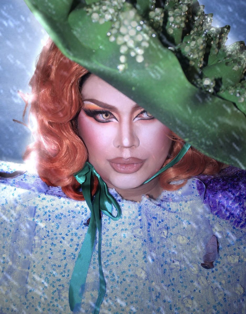 DragRace131's tweet photo. Andy Crocker looks fabulous in her ‘Halo, Halo, Halo!’ runway for Drag Race Philippines season 4. #dragraceph #dragrace https://t.co/q44LyC3d5A