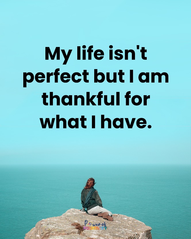 LIVEpositivity's tweet photo. My life isn't perfect but I am thankful for what I have. 🙏✨ https://t.co/AI5XIwxVwa