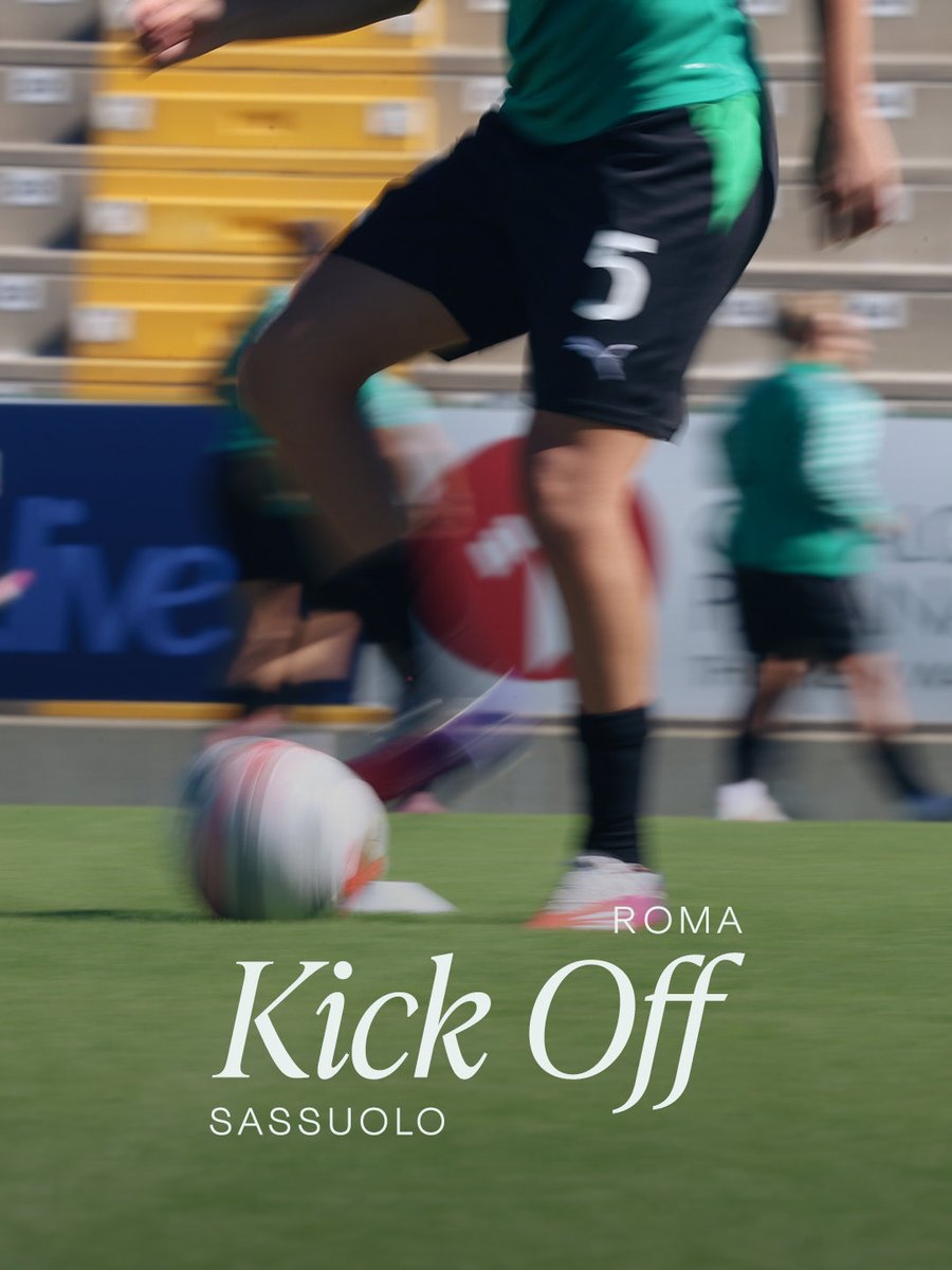SassuoloUS's tweet photo. 𝑲𝒊𝒄𝒌 𝒐𝒇𝒇

Guarda ora 👉 https://t.co/HiLssL3Fc3

#SassuoloRoma 
#SerieAWomenAthora
#ForzaSasol 🖤💚 https://t.co/UBNaFfqify