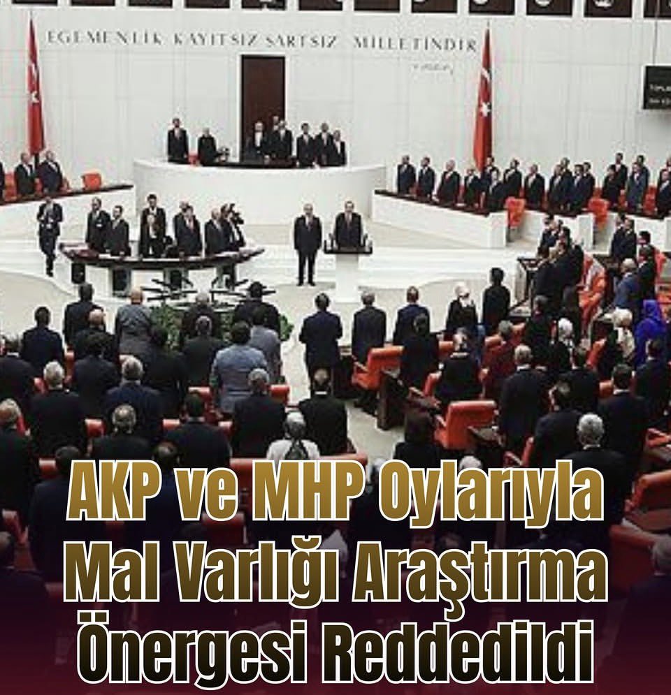 Uzaktan8138's tweet photo. O gün; "Siyasilerin mal varlığı araştırılsın!" önergesine neden "hayır" dediler sanıyordun? 

Aynı önerge bugün verilsin, yine;  "hayır" diyecekler.

Çünkü Akp'de Fatma'lar bitmez! https://t.co/b2FlILUR67