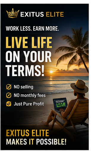 imcsystem's tweet photo. 🚨 YOUR COMPETITORS ARE MARKETING EVERY DAY.
Are you?
Exitus Elite gives affiliates digital products and marketing tools to work with. 🔥
https://t.co/1E01dsVKxK
#ExitusElite #Marketing #OnlineBusiness #Affiliate https://t.co/GwCbGSY3kT