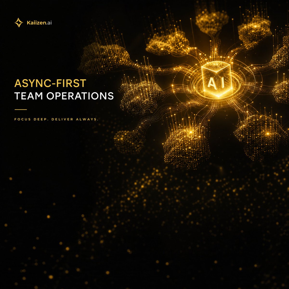 KaiizenAi's tweet photo. Stop guessing at Async-first team operations.

#KaiizenAI #kaiizenai #AsyncWork https://t.co/OhSYiECg9k