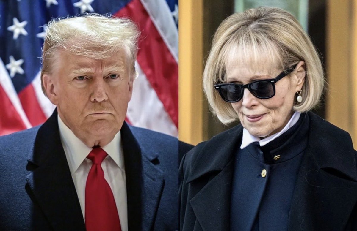NotAvgLiberal's tweet photo. Just a Reminder - 

The United States Supreme Court -

Ordered Donald Trump to pay E. Jean Carroll $5,000,000.

Because He Sexually Assaulted and Raped Her.

Happy Sunday MAGA.