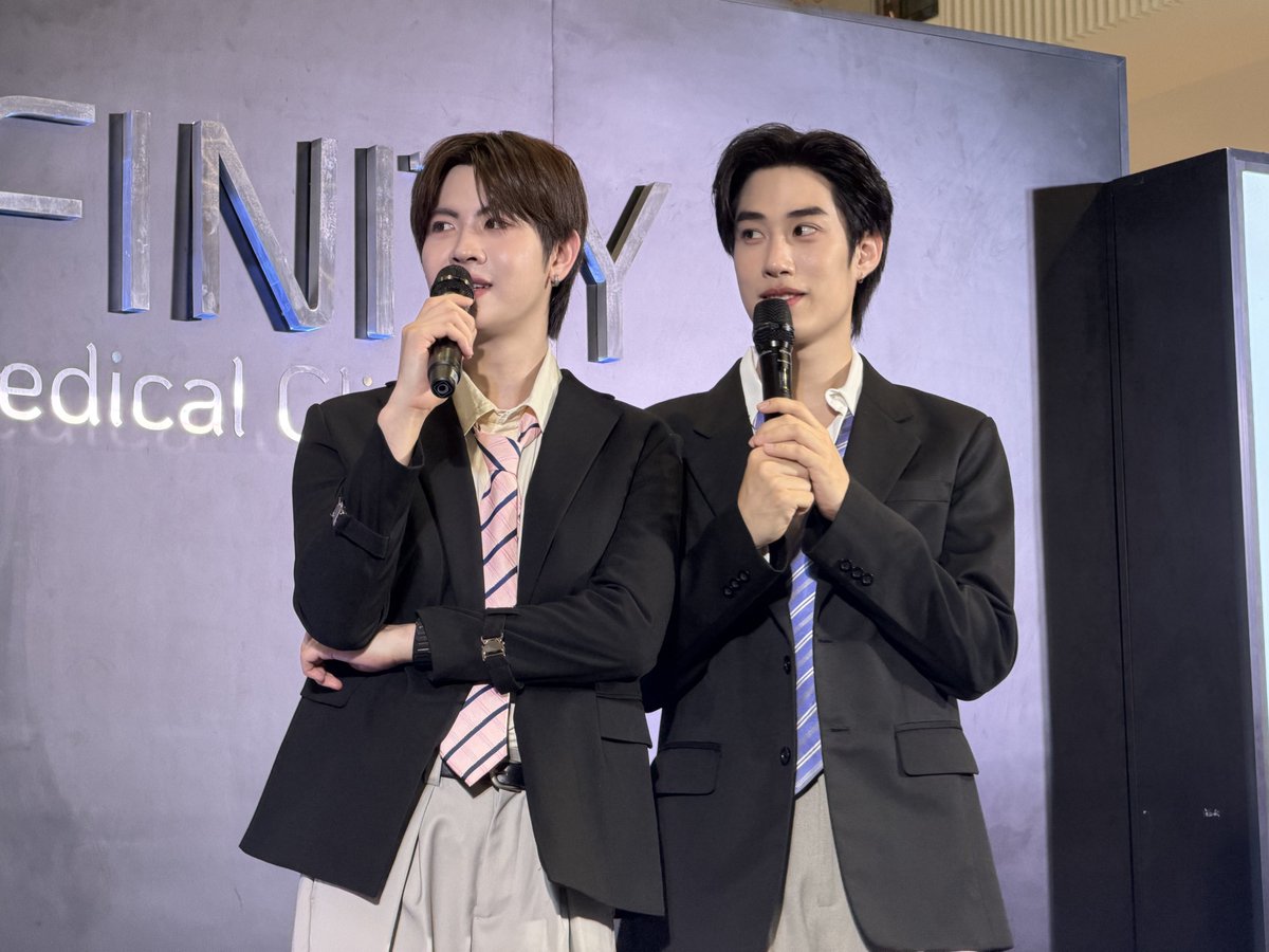 DomundiTV's tweet photo. ขอขอบคุณ “Infinity Medical Clinic TH” ที่ให้เกียรติ “เติ้ล” @TLE_mtm และ “เฟิร์สวัน” @firstone_wnk ได้มาร่วมกิจกรรมงานในวันนี้นะคะ 🥰

ขอขอบคุณแฟน ๆ ทุกคนที่มาเจอกัน รวมถึงแฟน ๆ ที่ส่งกำลังใจมาให้ทั้งสองคนด้วยนะคะ 🫶🏻✨️

#InfinityMedicalClinicxTFO https://t.co/rPcVRkwCcY