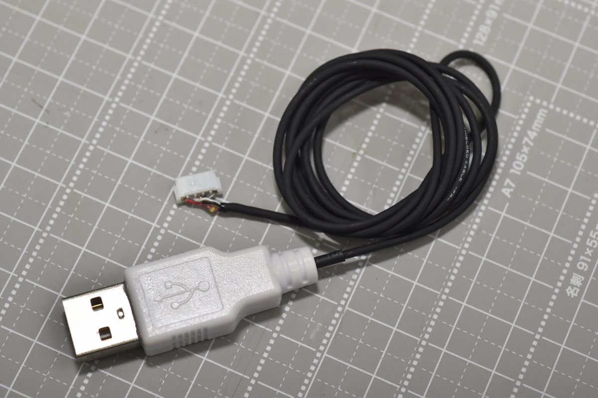 ReBotLab's tweet photo. 【 ReWire 販売を開始しました 】  

在庫かぎりです。 
マウス用・USB Type-C 用ともに各3,000円＋送料。  

詳細▶ https://t.co/cUp3aq9aNg https://t.co/X1b3zZNcgU