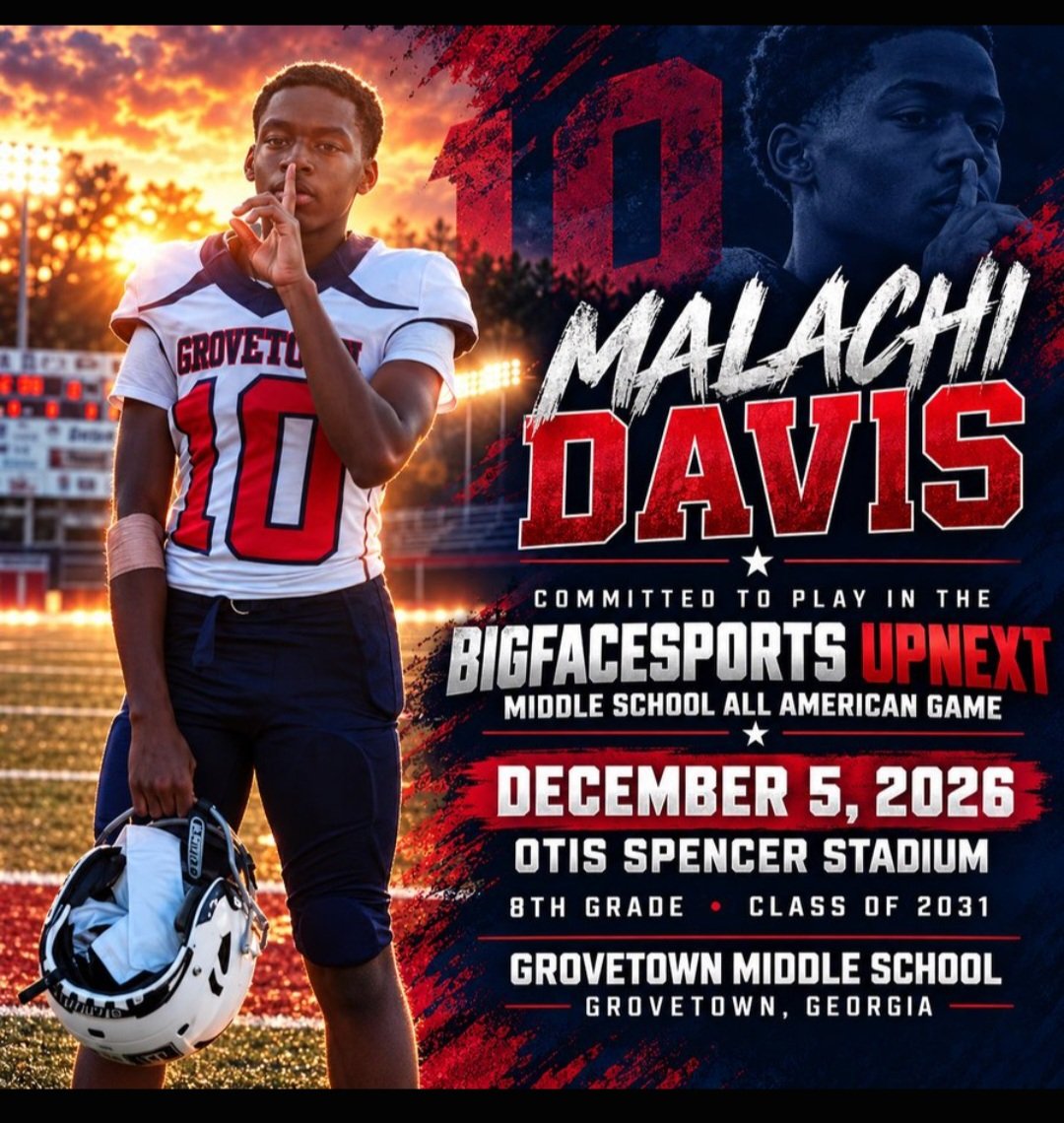 malachidavis_5's tweet photo. Thank you for the invite and the chance to showcase my talents. I love playing football!! https://t.co/yV3zEhZi4G