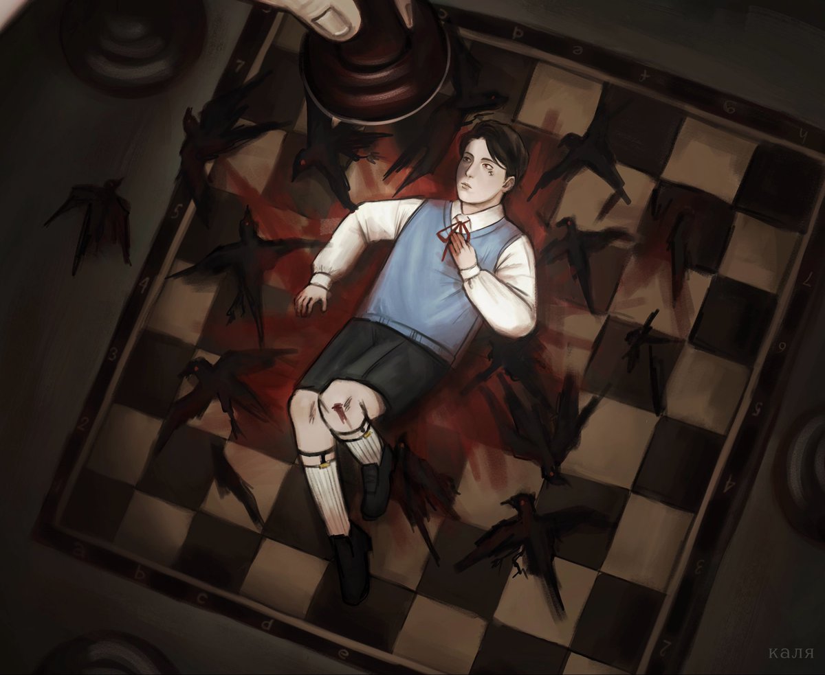 kal1ya's tweet photo. Riko 💀
#aftg #allforthegame #aftgfanart #art #fanart #rikomoriyama https://t.co/Bc2qdkn2nN