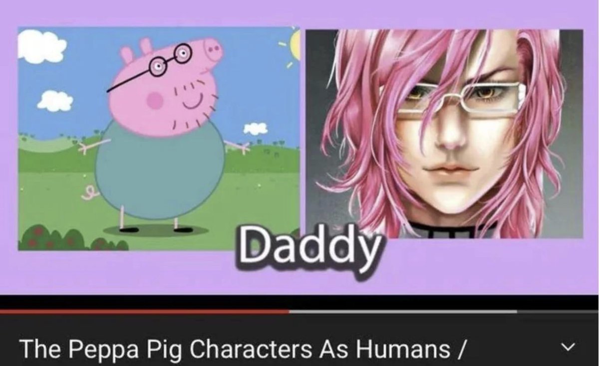 Tuwoko's tweet photo. Is this image forever going to be szayel's reputation

like the daddy pig human guy https://t.co/f3YfrT2bYU