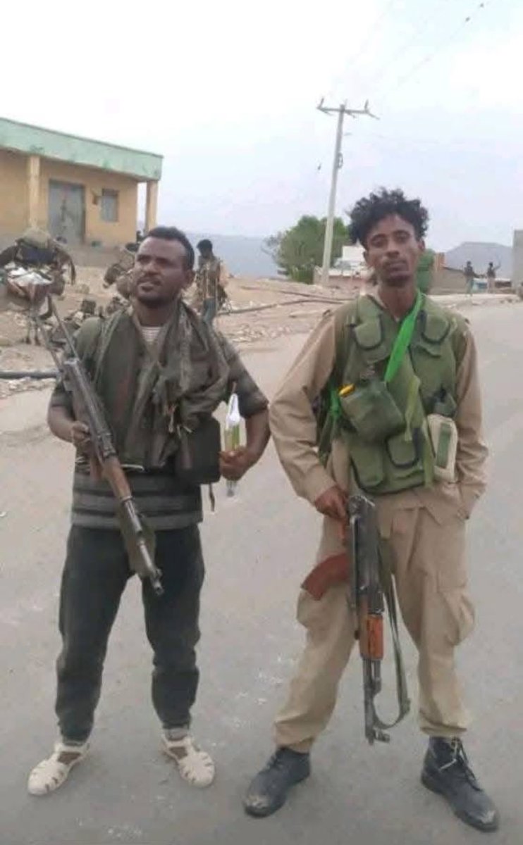 OgadenSoldier's tweet photo. TPLF and its “Alliance For Survival” are sharing these images to confirm that their forces entered Erebti in the #Afar Region. https://t.co/7BSOccvFhr