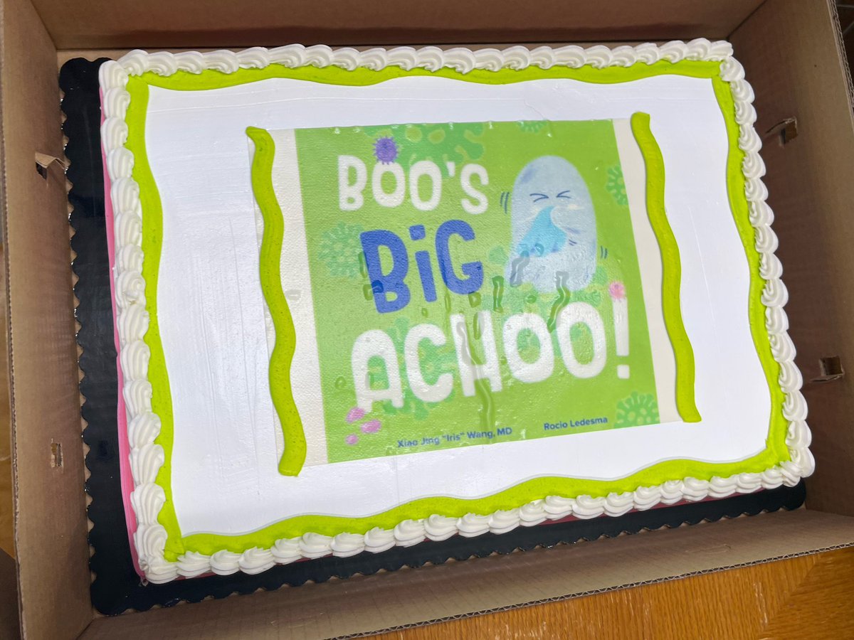 IrisWangMD's tweet photo. I’m so grateful to everyone who came out to support Boo’s Big Achoo and everyone who preordered/ordered, and everyone who sent messages —thank you all so much. I feel so loved and I hope the kiddos love Boo’s messages to tackle the cold season!

@Mayoclinicpress @SmithPublicity https://t.co/xutsgwlw4u