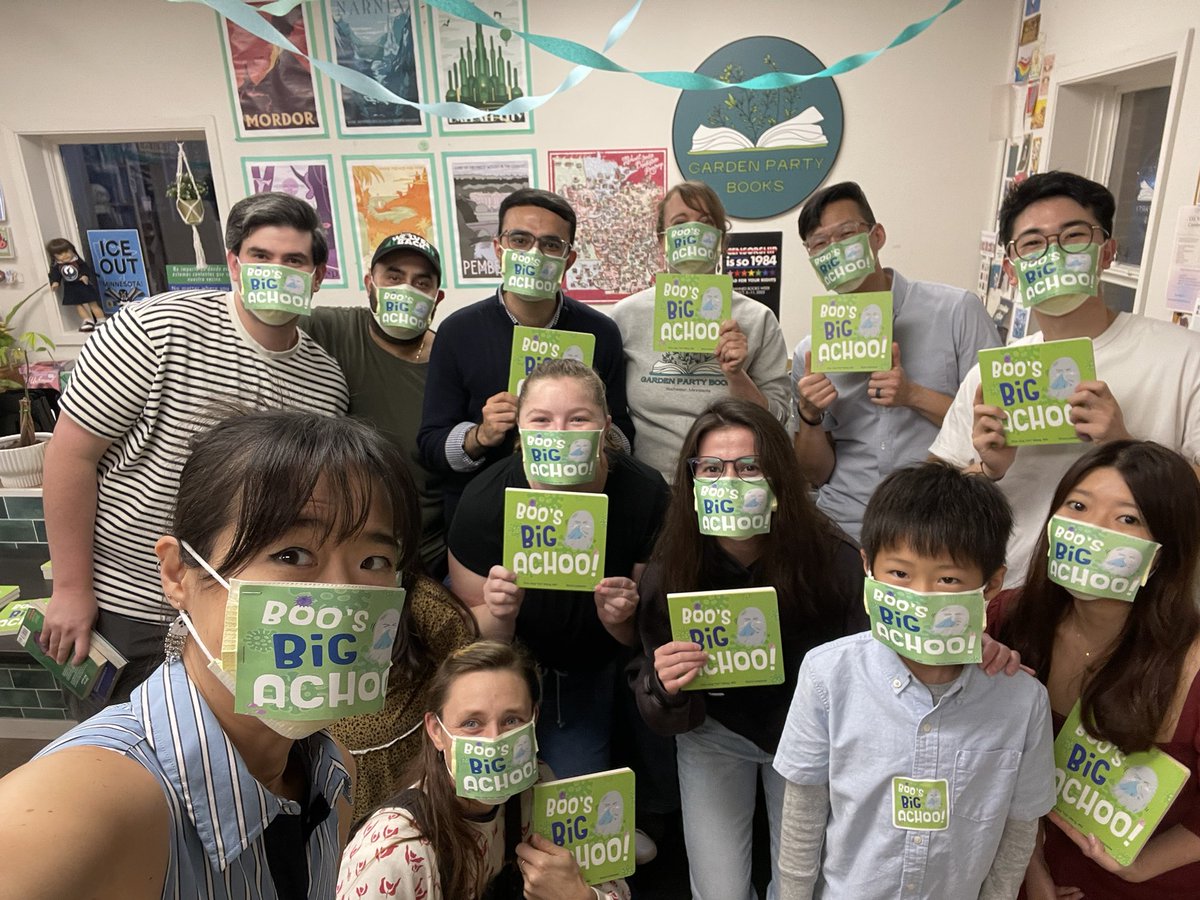 IrisWangMD's tweet photo. I’m so grateful to everyone who came out to support Boo’s Big Achoo and everyone who preordered/ordered, and everyone who sent messages —thank you all so much. I feel so loved and I hope the kiddos love Boo’s messages to tackle the cold season!

@Mayoclinicpress @SmithPublicity https://t.co/xutsgwlw4u