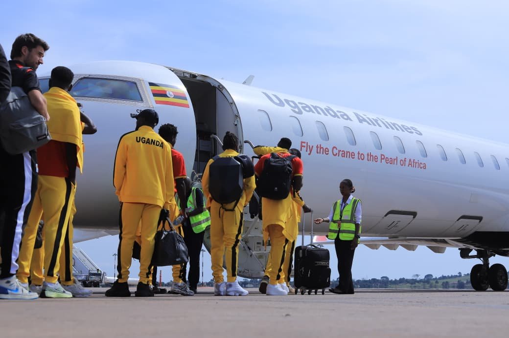 UgandaCranes's tweet photo. Flying the Cranes to the land of Pearl Sweet ✈️

🎟—https://t.co/IYBBIx9FUy

#UGALBY | #TotalEnergiesAFCON2027 Qualifiers https://t.co/1bppoBJvq7