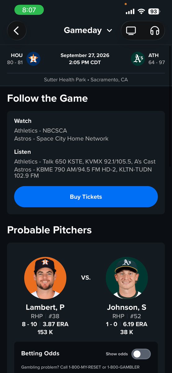 TXBSBJournal's tweet photo. Game 162.

All comes down to this.

Astros clinch the AL West with win or Rangers loss while the Rangers clinch with the inverse.

Let’s have ourselves a Sunday y’all, let the best team win!!! #ChaseTheFight #AllForTX #TXBaseball https://t.co/87iM6y2dNc