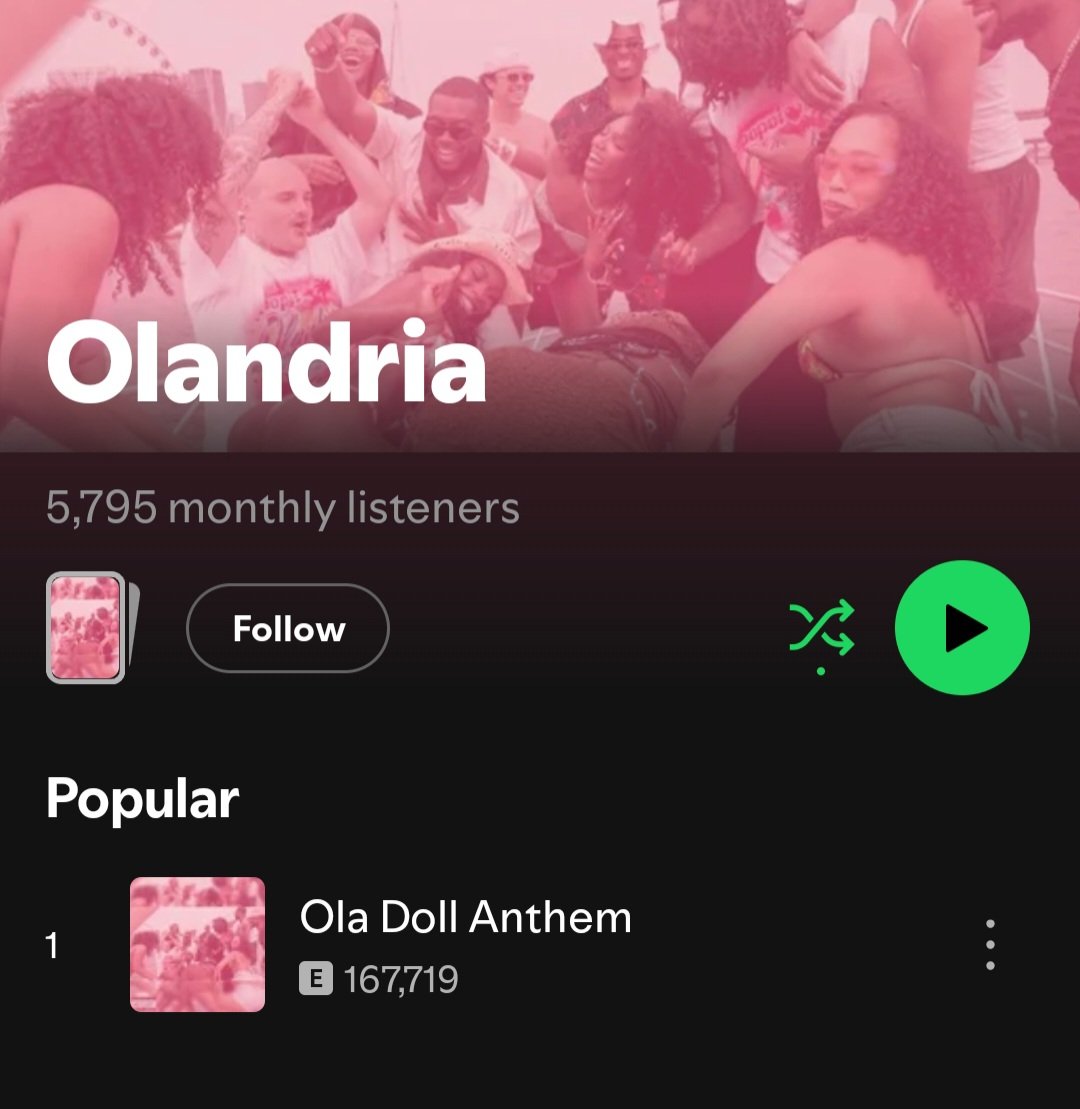 yelimsecaf_'s tweet photo. Huda has not reached millions in her music? I bet in your twitter echo chamber, olandria has. What happened to you heffas outstreaming Huda? The best you people can do is bot that girls IG followers and engagement as you spam hashtags on twitter in the name of trending. https://t.co/sGGtkZoeSj