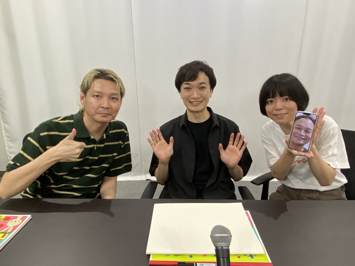 takasaclub's tweet photo. タカサ大喜利倶楽部収録でした📺
10月のゲストは吉田大吾さんと赤嶺総理のお二人です！
新たな企画満載！大笑いで収録が終わりましたのでぜひぜひお楽しみに✨✨✨

そして11月はスケジュールの関係でお休みになります🙇‍♂️ https://t.co/tIo9ngpamx