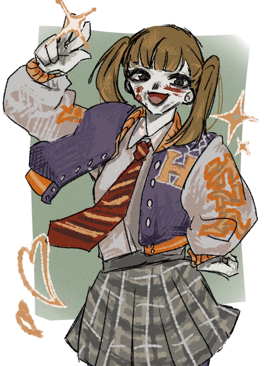 ishimaru990's tweet photo. 落書き
 #ホラナイファンアート https://t.co/wZVKZaPPn9