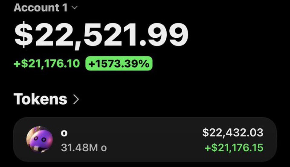 SOLANAMAST9's tweet photo. 🌊 $O IS MAKING WAVES 🚀🏆

Massive moves going down in my Alpha Telegram 📊🔥

If you were in the TG, your copy trade could’ve been riding the same move 👀💰

We spot the plays early. You follow the action. 🦍🚀

CA: 2bX5CKZ7SHvacmMQFq7nBjQMmpPFbCZkpA7367du9Wa2 https://t.co/jhDy8d6P0Q