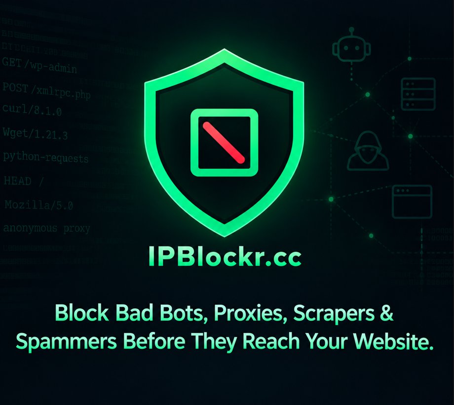 ipblockr's tweet photo. This is the new, online home of IPBlockr. Watch out for the latest updates, offers and features that will help you secure your websites even better.
Have you protected your websites yet? https://t.co/aj1UxWjVbV
#Security #websitesecurity #IPBlockr #IPBlocker #SpamBlocker https://t.co/CNDjT0H5JZ