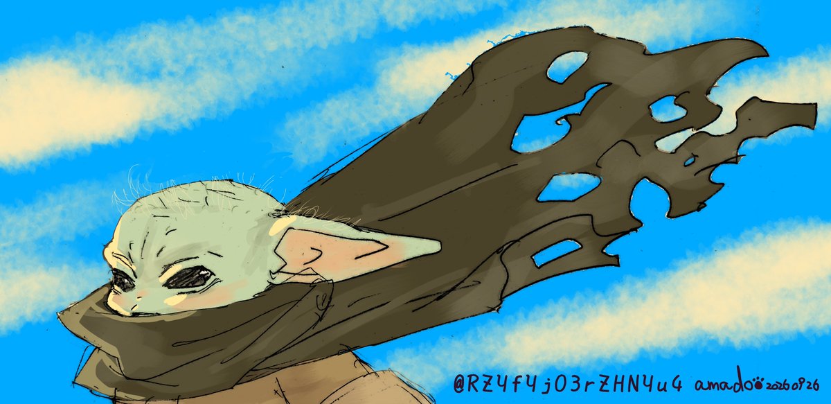 RZYfYjO3rZHNYu4's tweet photo. マンドーパパみたいにかっこいいグーちゃんが描きたかった
#マンダロリアンアンドグローグー https://t.co/5H73WCIysc