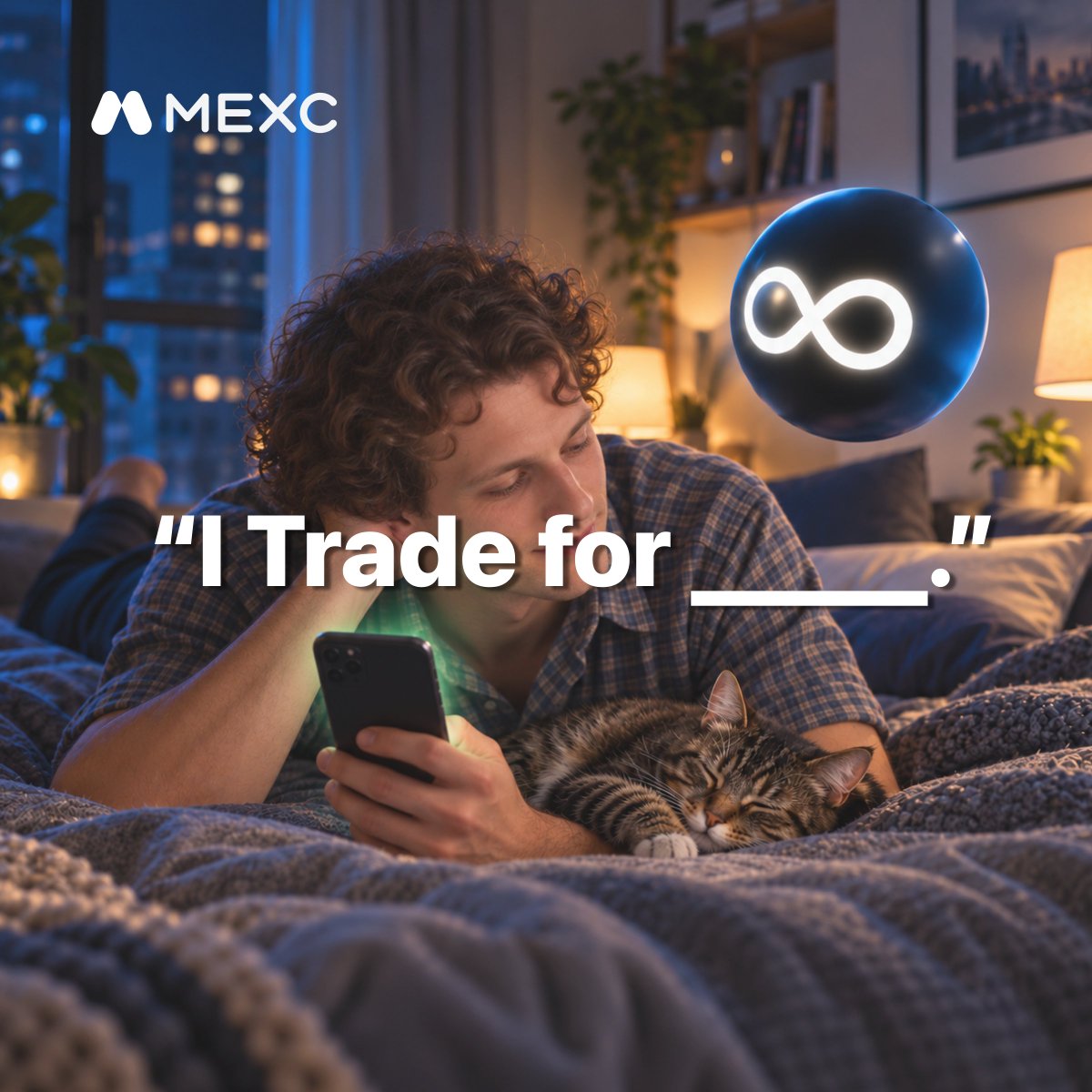 MEXC's tweet photo. Behind every trade is something personal.

A goal. A person. A life you’re building.

Repost and tell us: what are you trading for?

🎁 5 winners share $100. Ends Oct 3. https://t.co/ozzryvx3rR