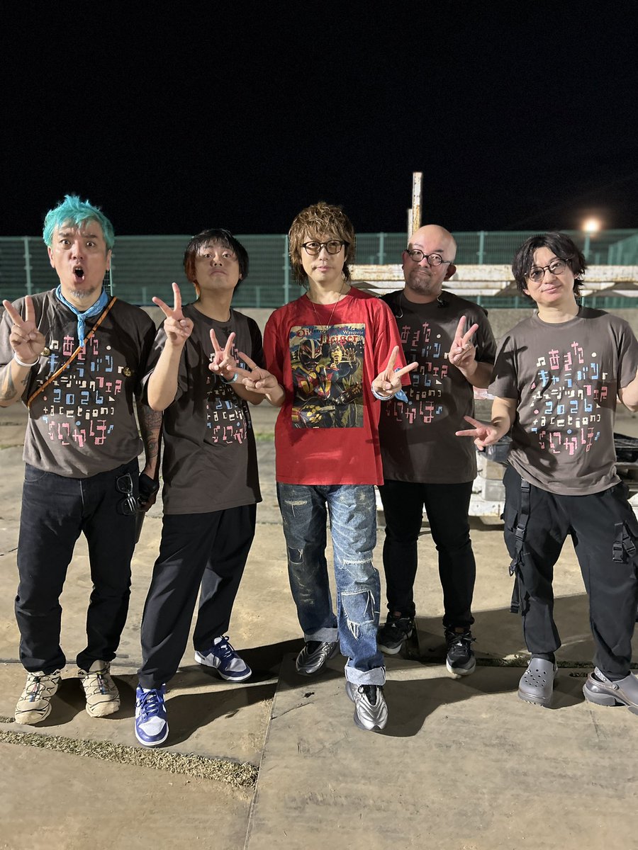 takahashiyu_st's tweet photo. #高橋優 主催
秋田 CARAVAN MUSIC FES 2026
in にかほ市象潟グラウンド

チーム高橋📸
2日間やりきりました‼️

#ACMF2026
#にかほ市 https://t.co/blh2tsXKZ2