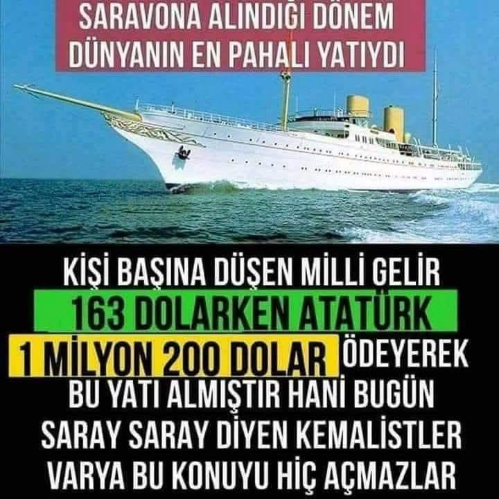 coldekutupaysi's tweet photo. "Osmanlı’nın büt��n borçlarını ödeyen Atatürk’ün 1938’e kadar hiç borç almadan 48 fabrika kurduğunu biliyor muydunuz.?"  
 diyen bir kaMAList mesaj atmış bana..
 Yanlış adama attın oğlum sen o mesajı 🙂

Girelim hemen konuya...

 Bu senin bahsettigin bilgiler külliyen yalan...
 Inkılap tarihi ile beyinleriniz iğdiş edilmiş sizin.

 1930 yılında ABD 'den 10 milyon dolar 
 1932 yılında sovyetlerden 8 milyon dolar 
 1938 Almanya'dan 150 milyon mark ve 
 1938 deİngiltere'den 16 milyon sterlin borç alındı.

48 fabrika değil 26 fabrika yapıldı..
(Bu fabrikalar arasında bira, likör, rakı, şarap,malt, fabrikaları da var)

 Bir diğer yalan Osmanlı borçlarının tamamının M. Kemal tarafından ödendiği yalanıdır..

Uzun vadeye yayılan bu borçların iki taksidi M. Kemal döneminde ödendi kriz var denilerek borçlarda tekrar indirime gidildi vadesi uzatıldı ve 1984 yılında son taksidi turgut özal tarafından ödendi.. 

 M. Kemal'in 1 Kasım 1938 konuşması 16 milyon sterlin ve 150 milyon mark borçtan duyduğu memnuniyet için kaynak isteyen varsa şurdan bakabilir.. 
 ( TBMM Zabıt Ceridesi, cild 27, Içtima 1, 1 Kasım 1938, sayfa 7.)

 Bir diğer husus Osmanlı Kırım savaşı dolayısıyla ilk borçlanmasını yapar Osmanlı savaşların ve demiryollarının finansmanı için borçlanmaya gitmiştir ve bu borçlanma keyfi bir borçlanma değildir ve yerindedir.

Lâkin OSMANLI devleti dağılınca haliyle borçlar dağıtılmıştır..

 Sürekli Osmanlı'dan kalan borçları başa kalkan şahsiyetsizlere bir soralım bakalım;

Osmanlı'dan kalan nakit paralardan, asrın projesi demiryollarından askeri kışlalardan, okullardan, vakıflardan, fabrikalardan, gemilerden, tersanelerden, silahlardan hastanelerden neden hiç bahsetmezsiniz..

Çünkü kanınızda pislik var..‼️‼️‼️‼️

Halbuki M. Kemal öldüğünde Türkiye Cumhuriyetine bıraktığı dış borç 146 milyon dolardı .

Osmanlının bize bıraktığı borç ise 57 milyon dolardı..

Ve dikkatinizi çekeyim; bu 57 milyon borç M. Kemal'in 146 milyonuna dahil değildir..