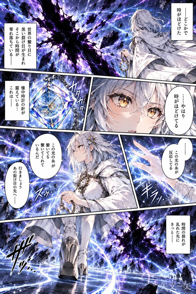 yabumikazuya's tweet photo. 「時を司る少女ルルエ」
第一話のコミカライズ版です。
全16ページから5ページ目から8ページ目までを掲載致します。
良ければご覧下さい。
#時を司る少女ルルエ
#ファンタジー
#矢文一矢
#カクヨム
#GengaStudio
#コミカライズ
#漫画 https://t.co/45JjjUUTBV