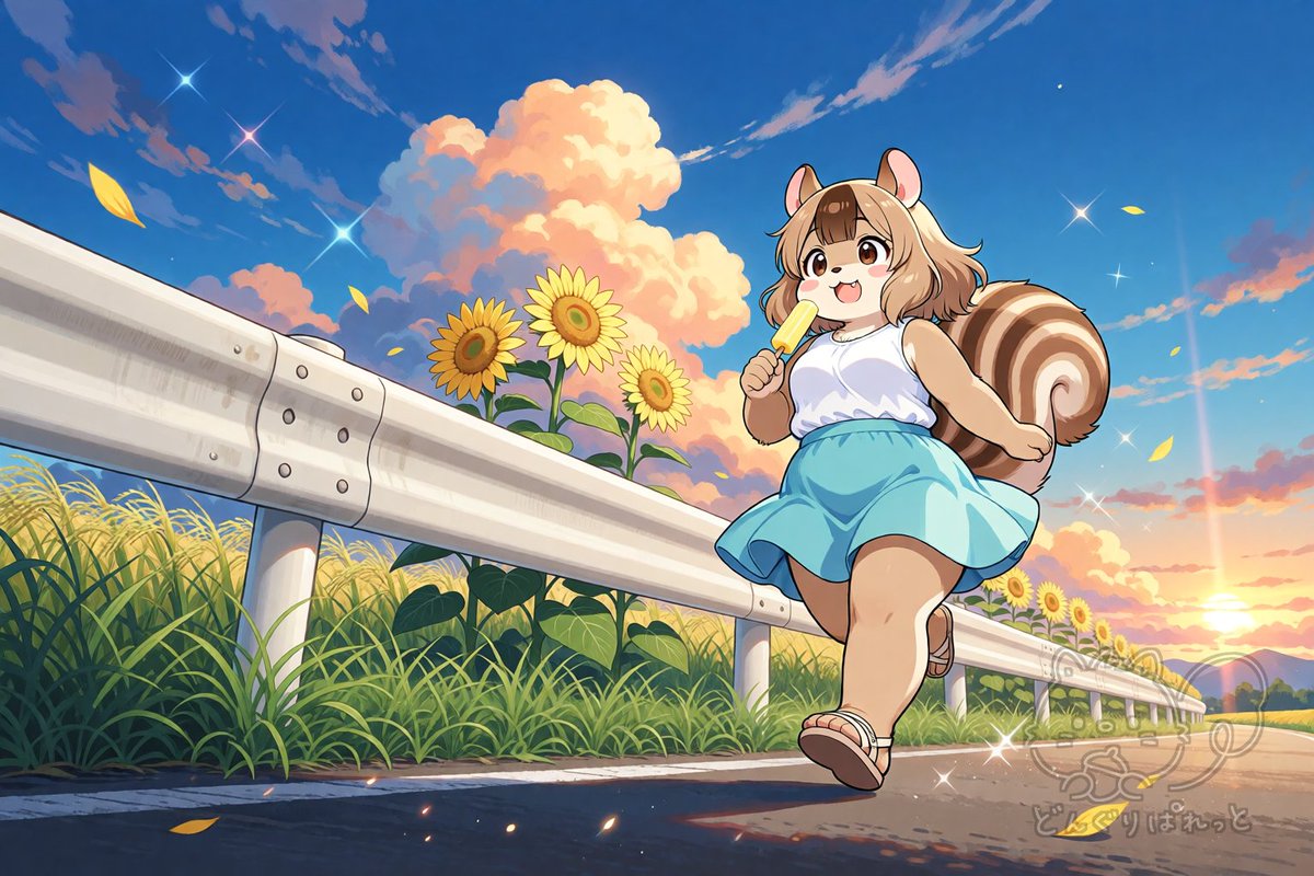 DonPale_AiLab's tweet photo. 夏の終わりって感じがエモいね🐿️
#AIart #AIイラスト https://t.co/5o6WWkUnz3