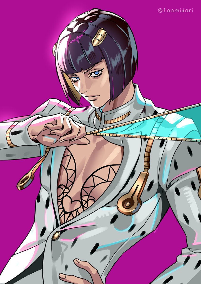 foomidori's tweet photo. ワンドロブチャラティ https://t.co/L4SIipFPDP