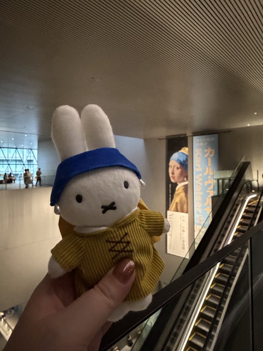 abbbb_xxx's tweet photo. フェルメール展、最終日すべり込みで行けた🙌
ミッフィーきゃわいい https://t.co/97uoMlQp4k