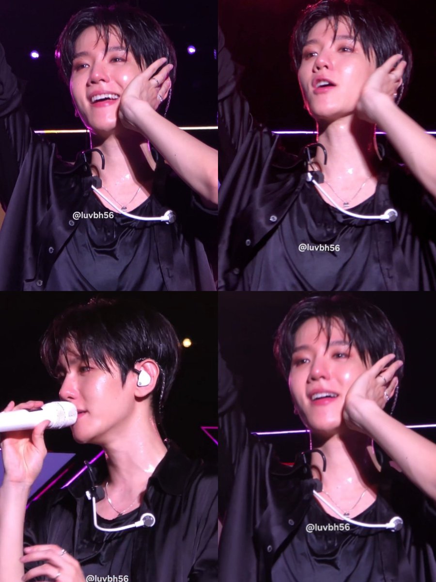 BBHLOOK__'s tweet photo. Byun Baekhyun is glowing, he's literally glowing. https://t.co/Gk7W4MhnKC