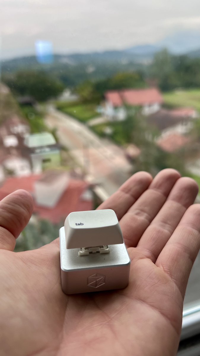 felipe_rohde's tweet photo. OMG, @cursor_ai and @benln sent me this a few months ago for being a Tab power user, and I forgot to say thanks 🫨
Ben, thank you! It lives on my desk and gets pressed daily. I love agents, but still love writing code and hitting Tab https://t.co/ZJoohin1b9