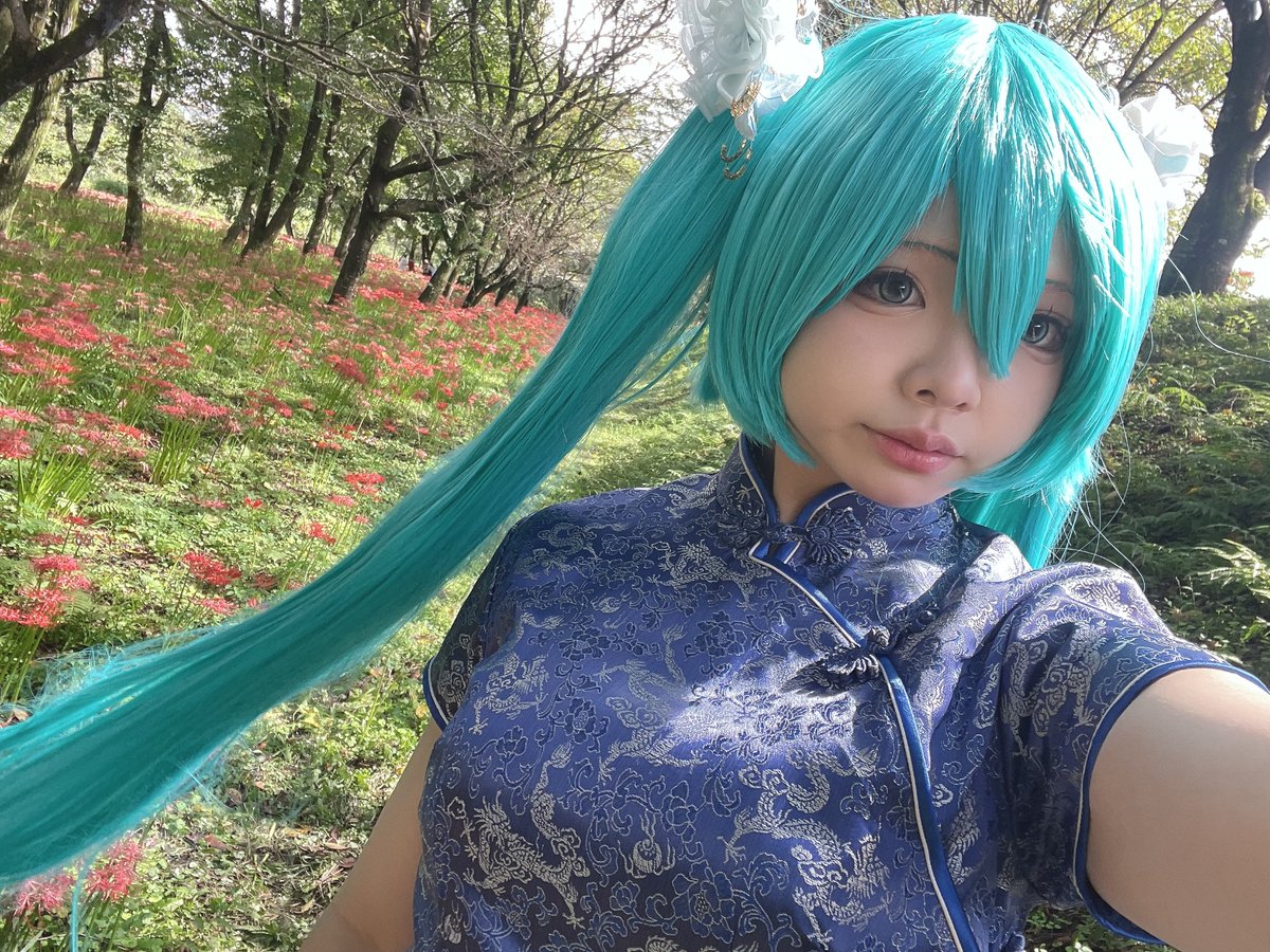 amane_5963's tweet photo. ⚠︎︎cos/コスプレ/miku

彼岸花めっちゃ綺麗だった🥹

#コスプラ岩井親水公園 #コスプラグリド #初音ミクㅤ #cos #cosplayㅤㅤㅤㅤㅤㅤㅤ https://t.co/CiCwXDoLzN