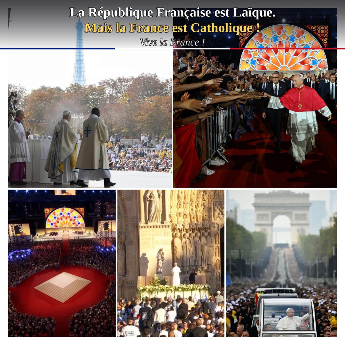 georges_nakhle's tweet photo. La République Française est Laïque.
Mais la France est Catholique !

Vive La #France !

#PapeEnFrance #Pape https://t.co/oyVFyFgkrF