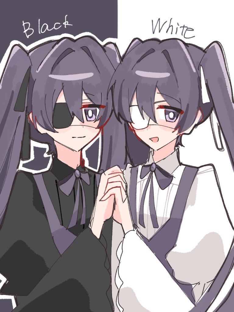 baby_apron's tweet photo. 🖤どっちも可愛い🤍
 #めぐるめぐあーと https://t.co/aM7tRuC060